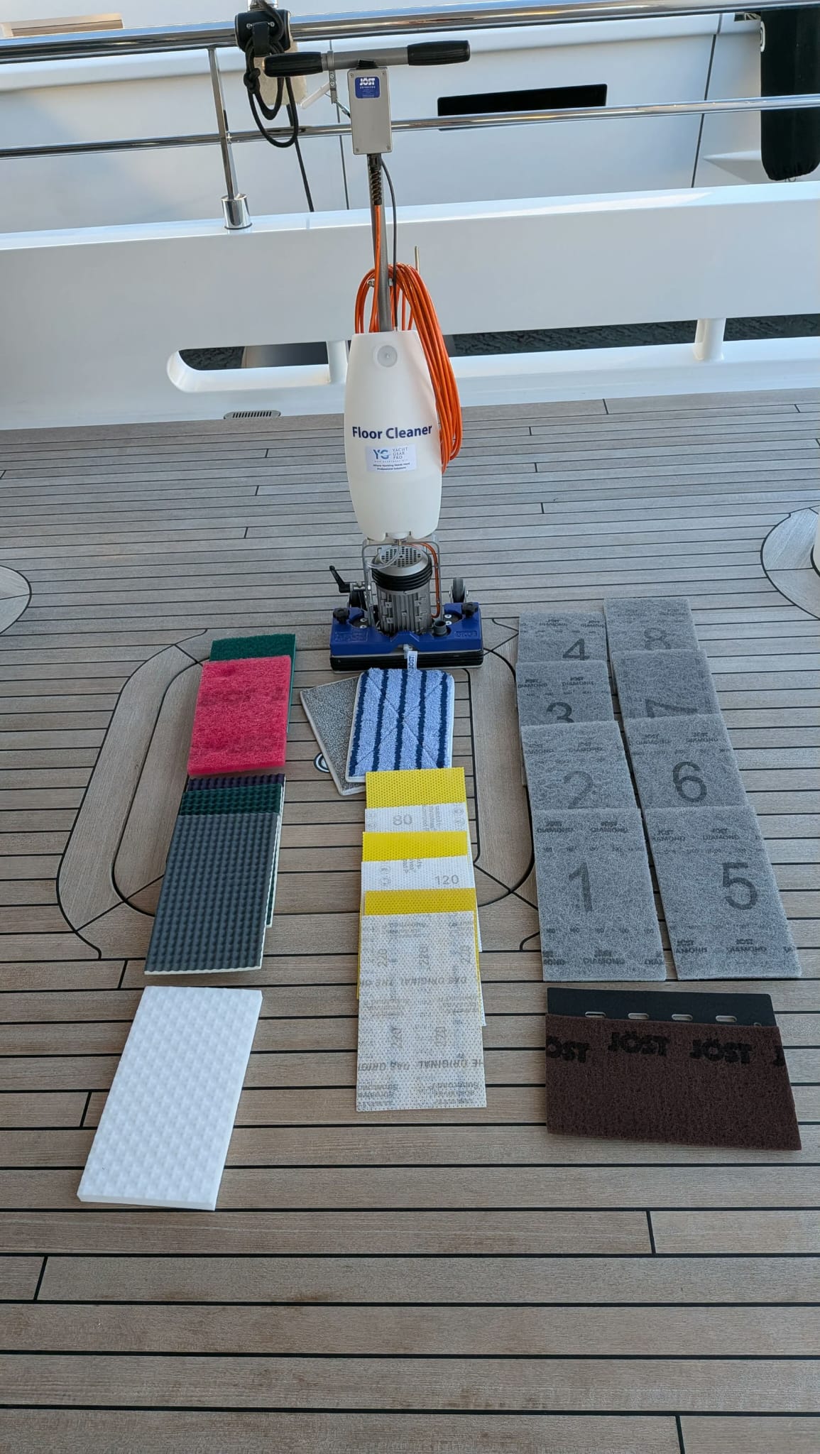 JÖST Floor Cleaner, Scrubber, Polisher and Sander
